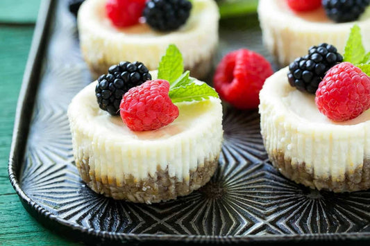Diane’s Guilt-Free Cheesecake Cupcakes