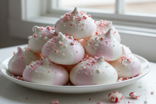 Peppermint Meringues
